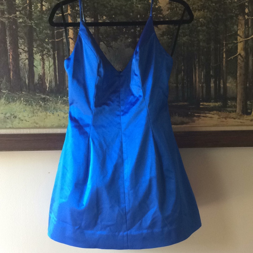 Bebe A-lone Skater Mini Dress